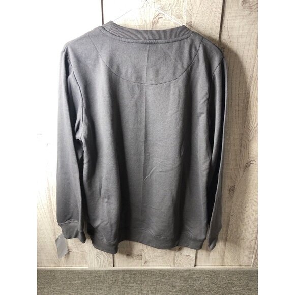 Womens The Rolling Stones Gray Pullover Sweatshirt Size Large - Picture 2 of 4